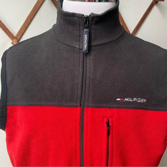 Vintage Tommy Hilfiger Fleece Zip Up Vest - Picture 2 of 16
